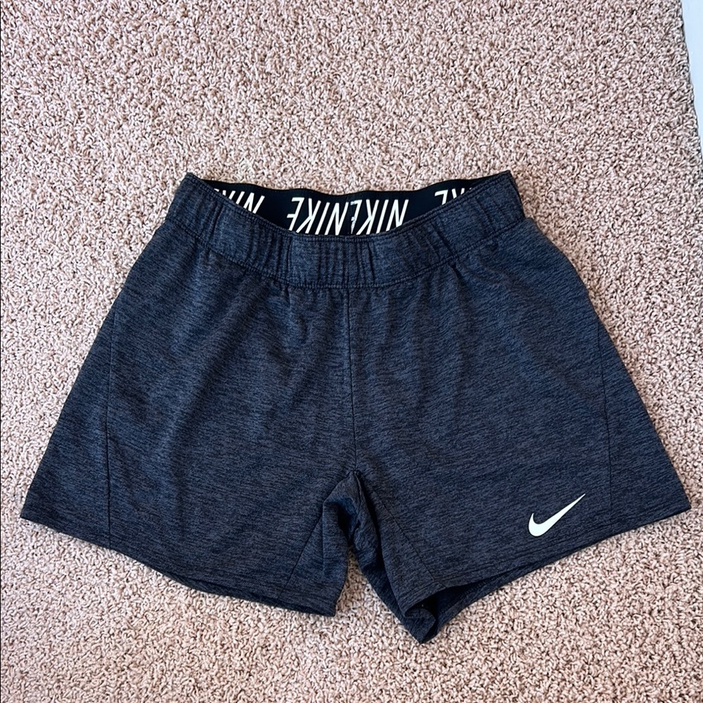 Nike Dri-Fit Women's Heathered Black Shorts